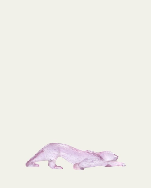 Zeila Pink Luster Panther Figure